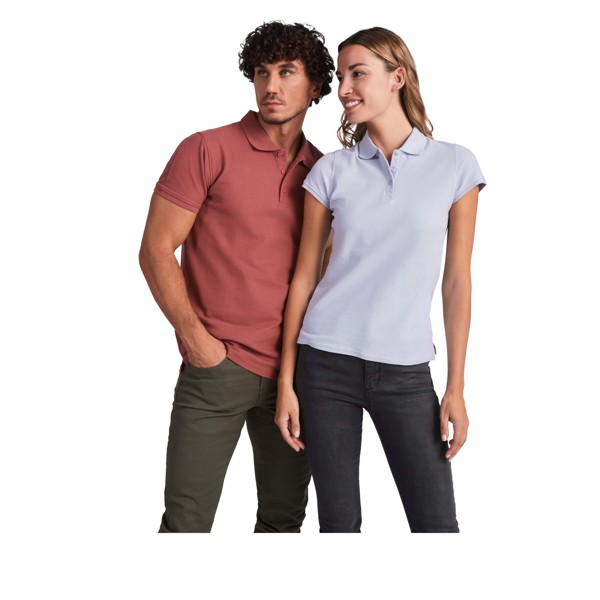 Star short sleeve women's polo - Rossette / S