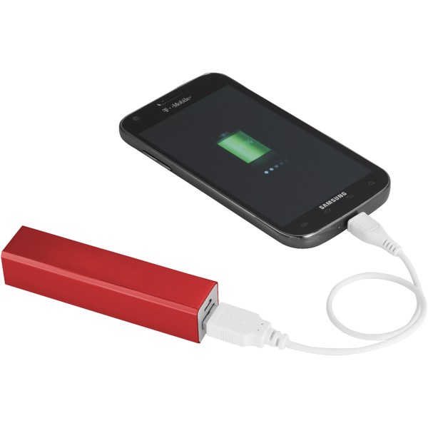 Powerbanka Volt 2 200 mAh - Červená s efektem námrazy