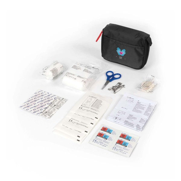 Basic 31-piece First Aid kit - Black