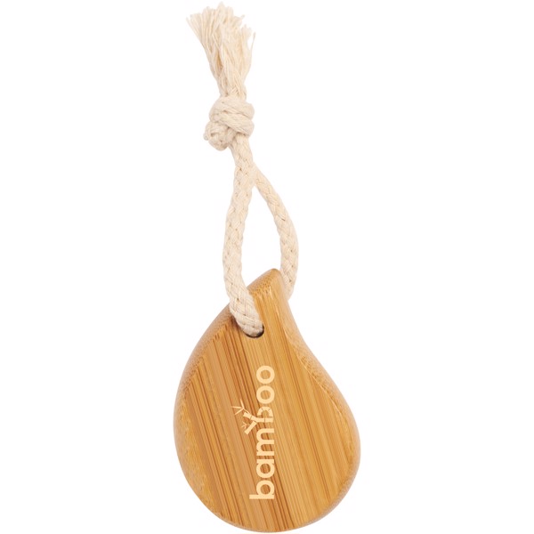 Plato bamboo facial brush - White