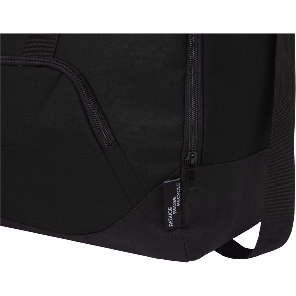 Bolsa de lona de RPET "Retrend" - Negro intenso