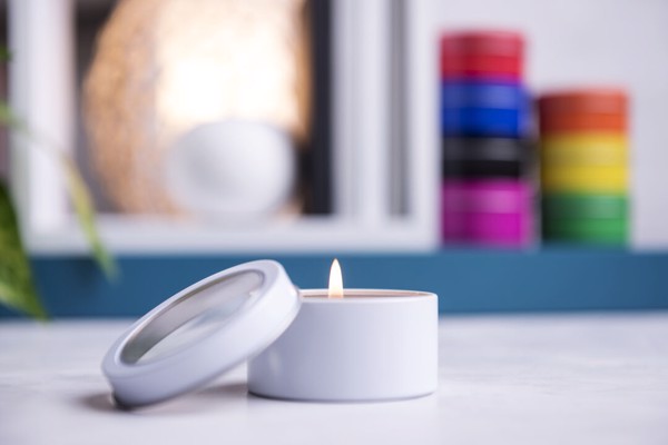 Aromatic Candle Sioko - White