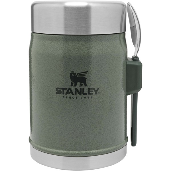 Stanley Legendary 400 ml food jar with spork - Forest Green