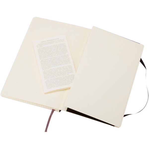Classic PK soft cover notebook - squared - Solid black