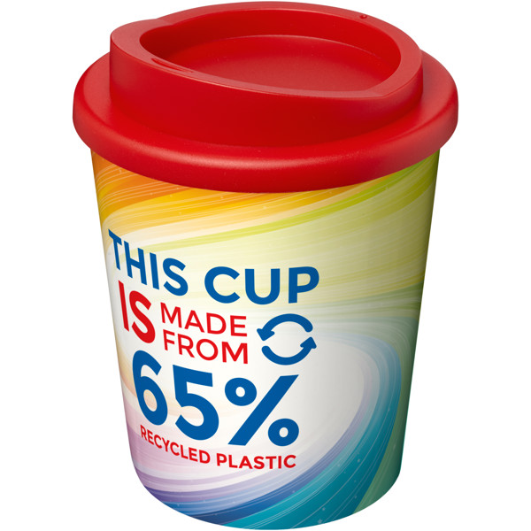 Brite-Americano Espresso Eco 250 ml insulated tumbler - Red