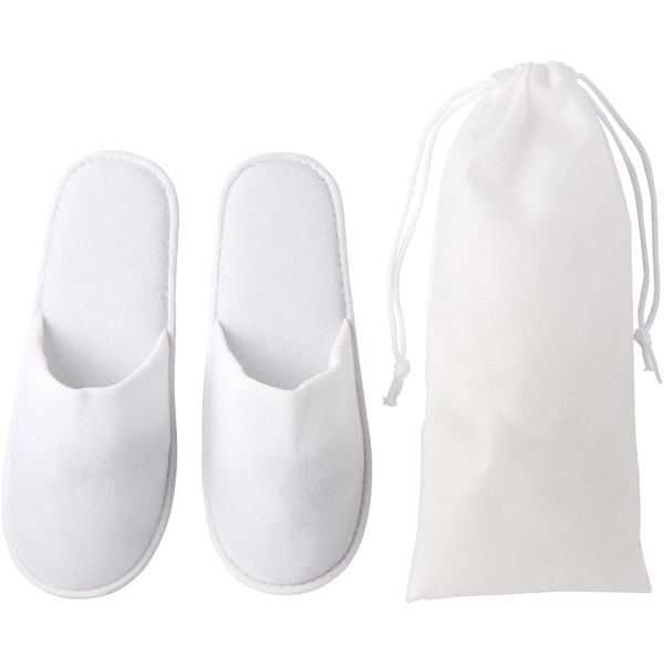 Walton wellness slippers - White
