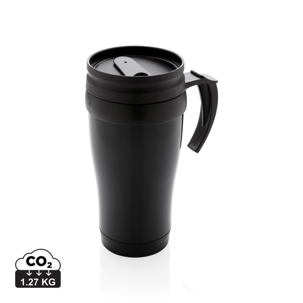 Stainless steel mug - Black