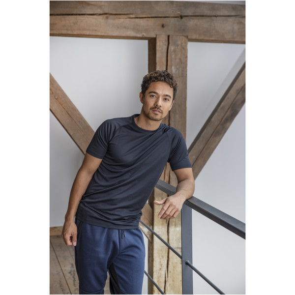 Pánské Tričko Niagara s krátkým rukávem, cool fit - Bílá / L