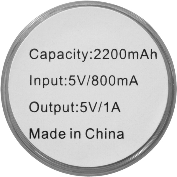Powerbanka Dash 2200 mAh - Bílá