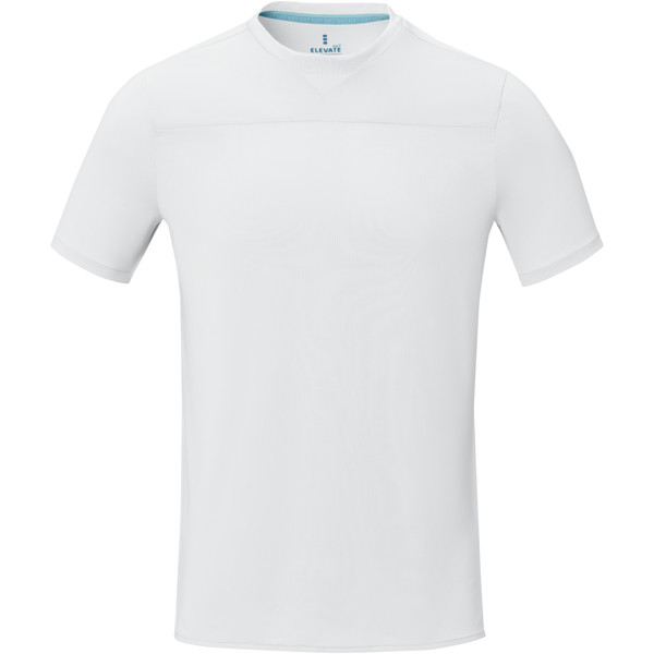Borax short sleeve men's GRS recycled cool fit t-shirt - White / S