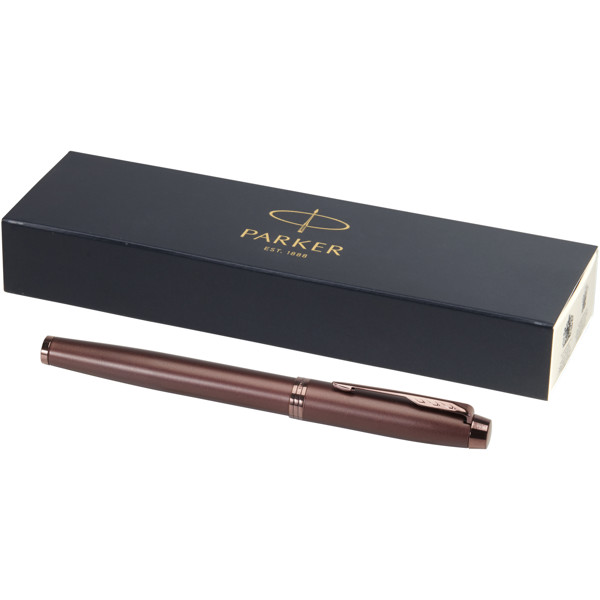 Parker IM rollerball pen (black ink) - Burgundy