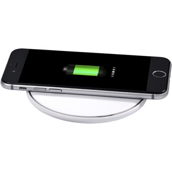 Lean 5W wireless charging pad - White