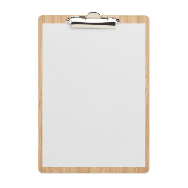 A4 bamboo clipboard