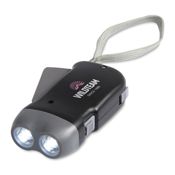 2 LED dynamo torch Robin