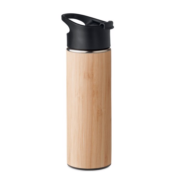 Double wall bamboo flask 450ml Nanda