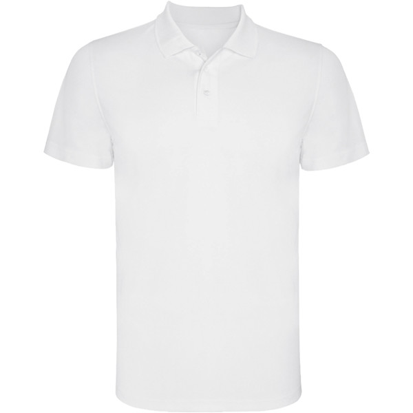 Monzha short sleeve kids sports polo - White / 8