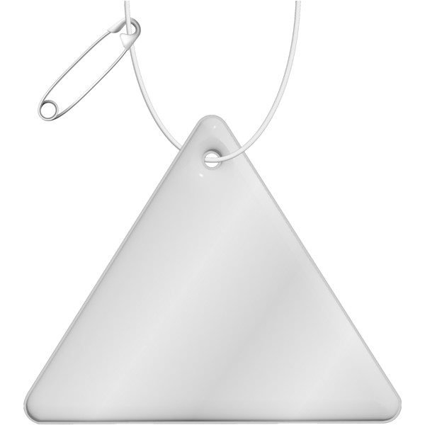 RFX™ H-12 triangle reflective PVC hanger - White