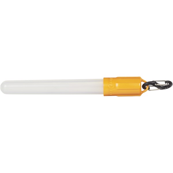 Fluo LED glow stick with clip - Yellow