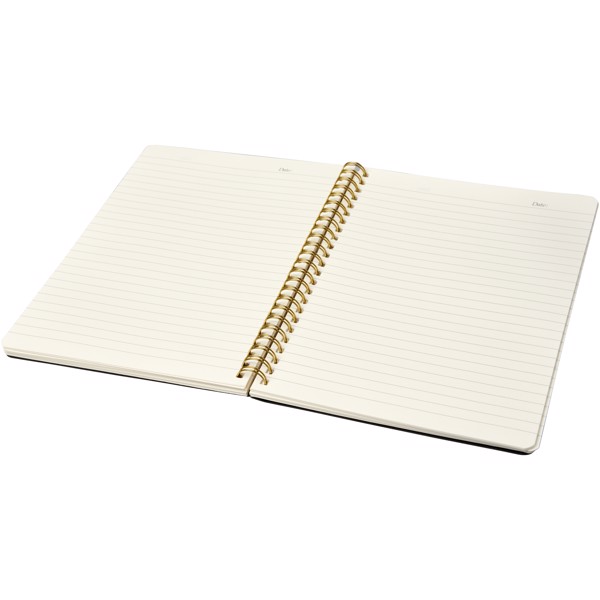 Spiraly A5 leather look journal