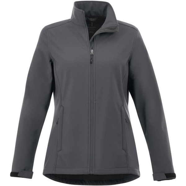 Maxson women's softshell jacket - Storm grey / XL