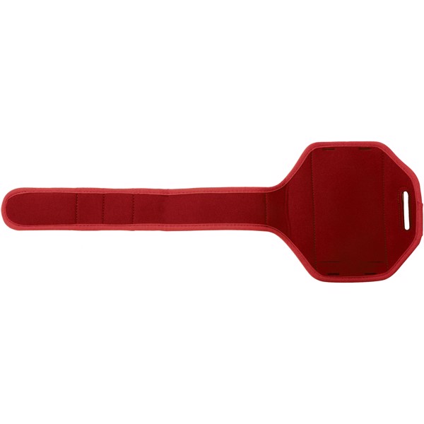 Gofax smartphone bracelet with transparent cover - Red