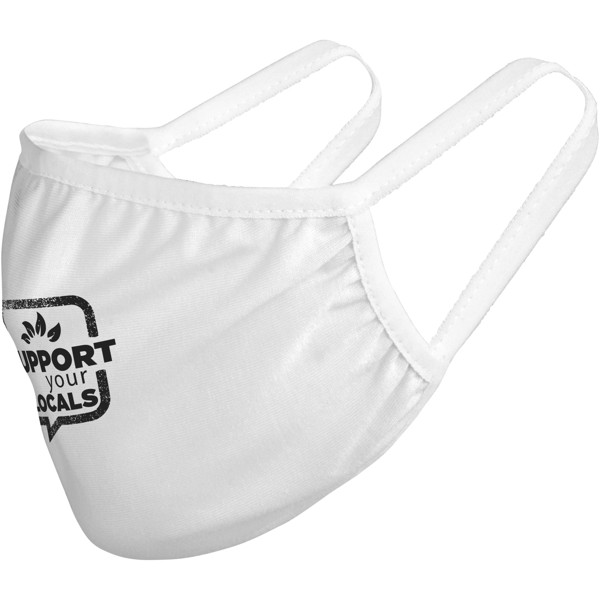 Reed face mask - White