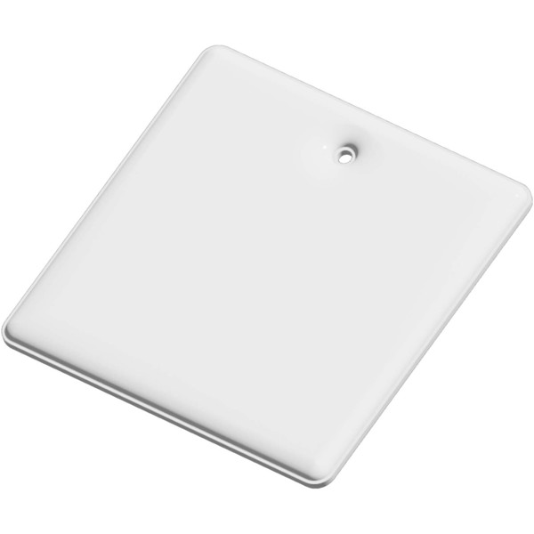 RFX™ H-16 square lightweight reflective PVC hanger - White