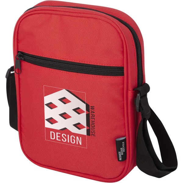 Byron GRS recycled crossbody bag 2L - Red