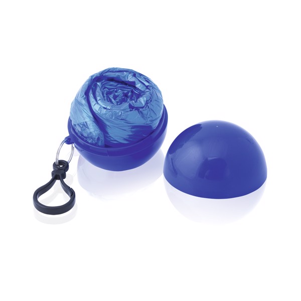 Keyring Raincoat Storm - White