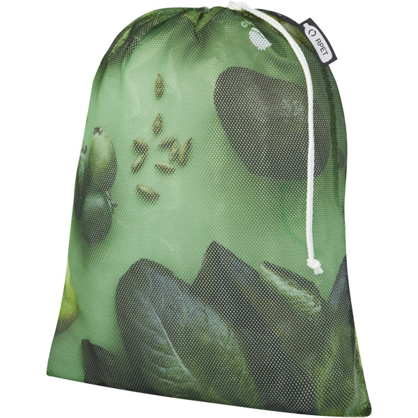 Recycled polyester grocery bag 30x41 cm