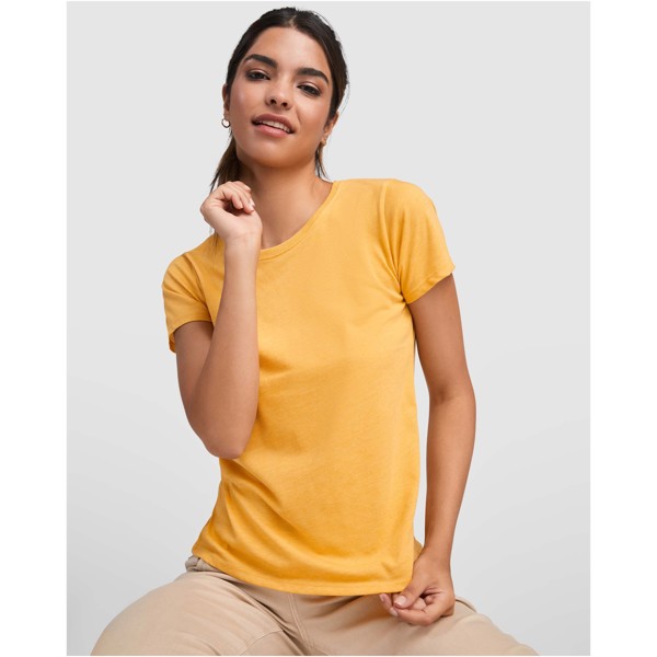 Fox short sleeve women's t-shirt - Heather Bottle Green / S