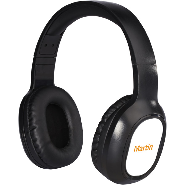 Riff wireless headphones with microphone - Solid Black