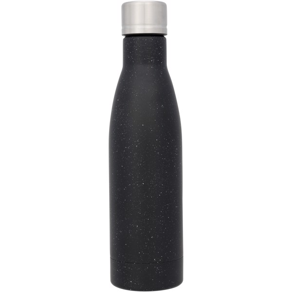 Vasa 500 ml speckled copper vacuum insulated bottle - Black
