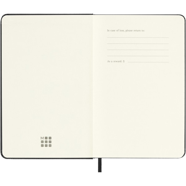 Moleskine horizontal hard cover 12 month PK weekly planner
