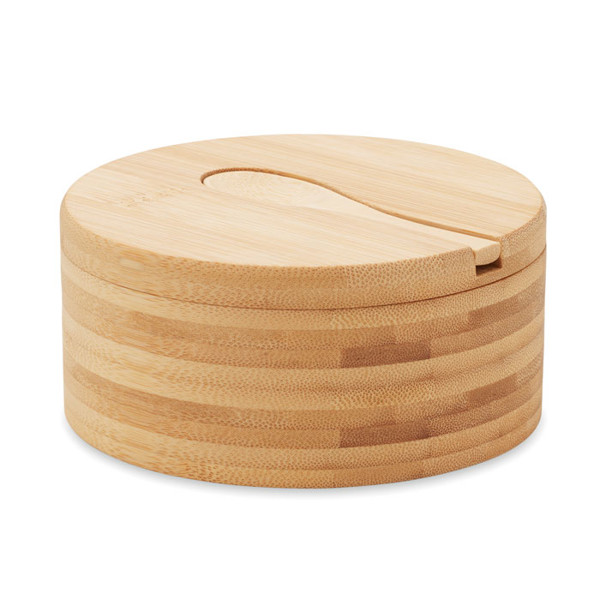 Salt and pepper bamboo box S&P