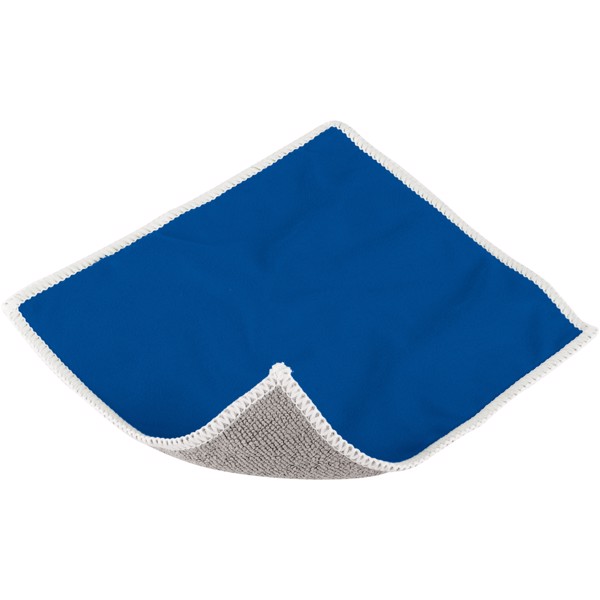 Wiped screen cleaning cloth - Blue