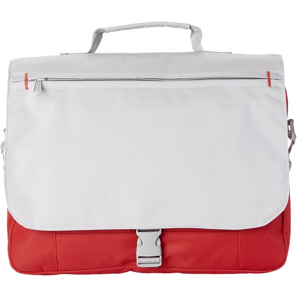 Konferenční taška Pittsburgh - Červená s efektem námrazy / Větle šedá