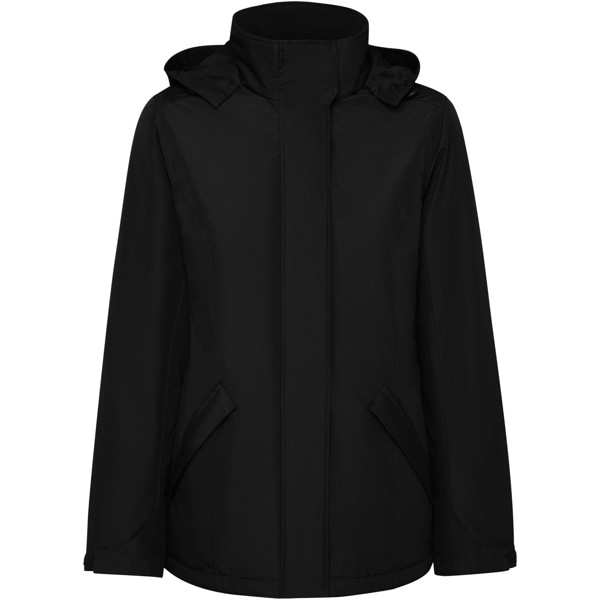 America women's padded parka jacket - Black / roly-3XL