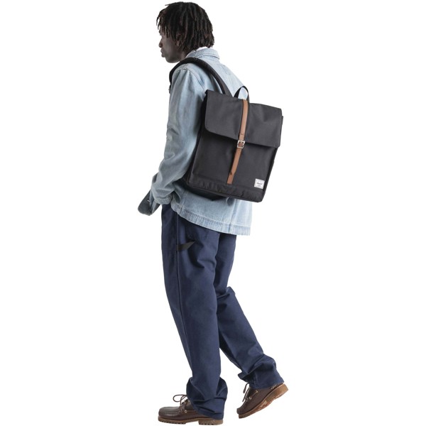 Herschel City recycled backpack 16L - Black