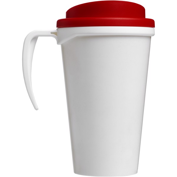 Termo hrnek Brite-Americano® grande 350 ml - Bílá / Červená s efektem námrazy