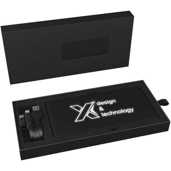SCX.design P30 8000 mAh light-up solar power bank