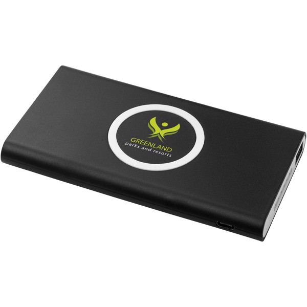 Parallax 4000 mAh wireless power bank - Solid black