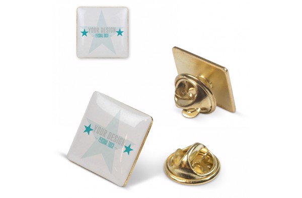 Metal pin, square 15x15x11mm