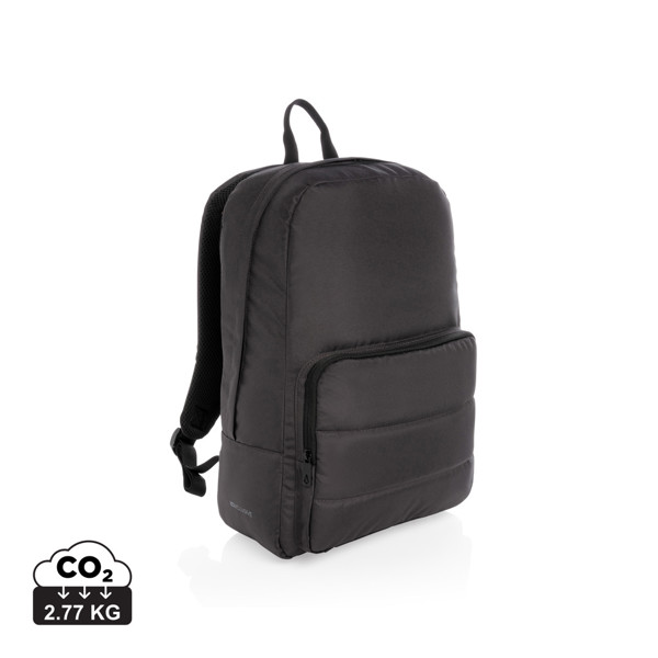 Impact AWARE™ RPET Basic 15,6" Laptop-Rucksack - Schwarz