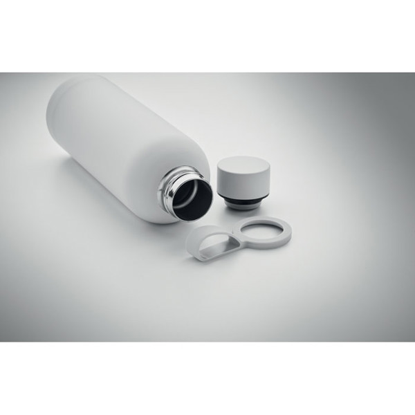 Double wall bottle 500 ml Emerald - White