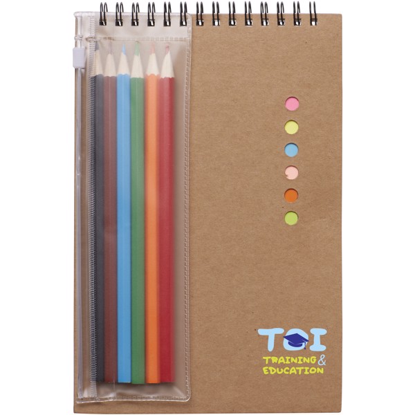 Hoppi colouring set