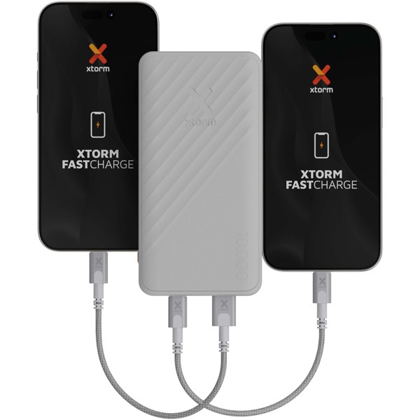Xtorm XG210 Go2 15W 10.000 mAh fast charge power bank - White