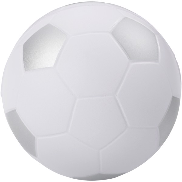 Football stress reliever - Silver / White