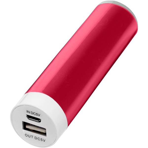 Powerbanka Dash 2200 mAh - Červená s efektem námrazy
