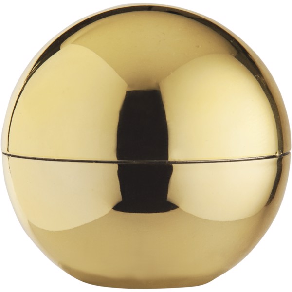 Rolli vanilla lip balm in metallic ball